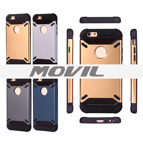 NP-2167 Combinación tpu   pc funda para Apple iPhone 6-16